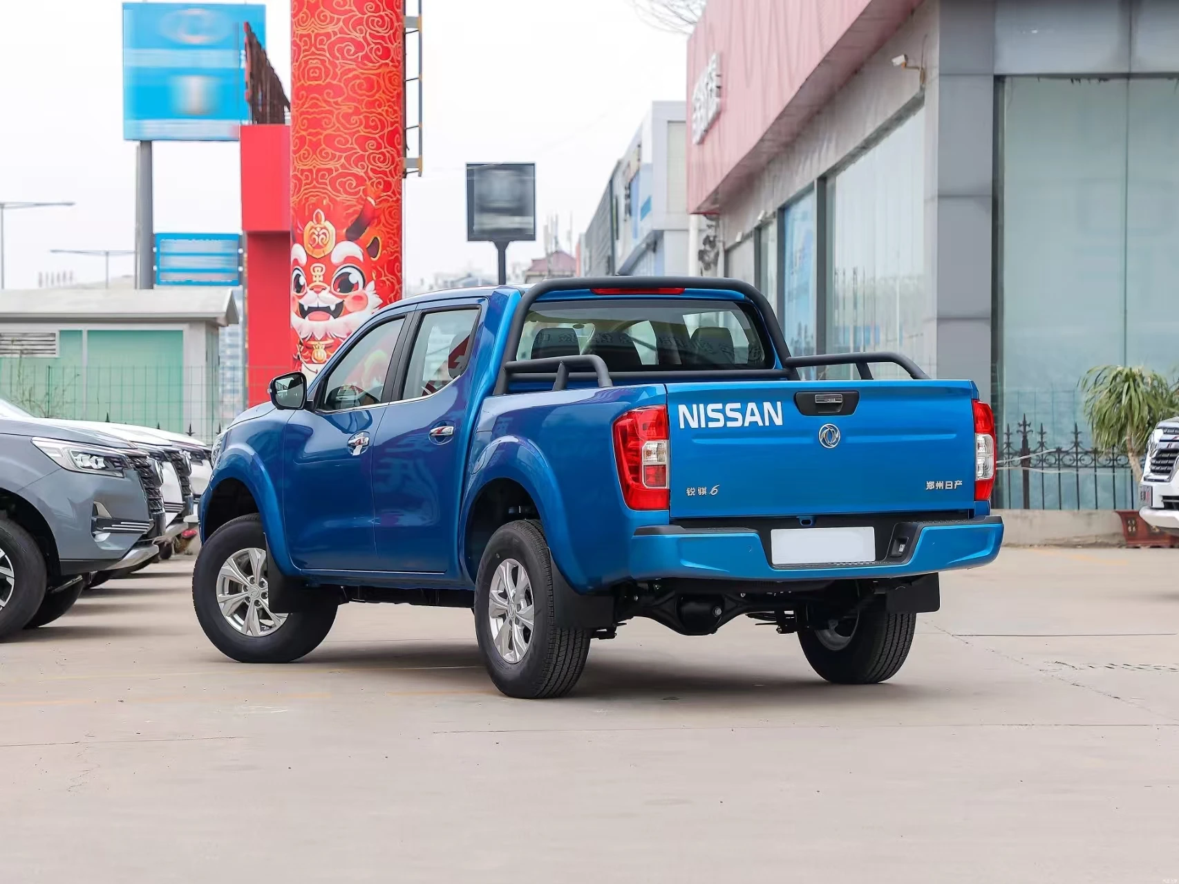 2024 2023 New Gasoline Pickup Zhengzhou Nissan Rich 6 2WD Manual 2.4L Standard Version Made in China New Car For Export
