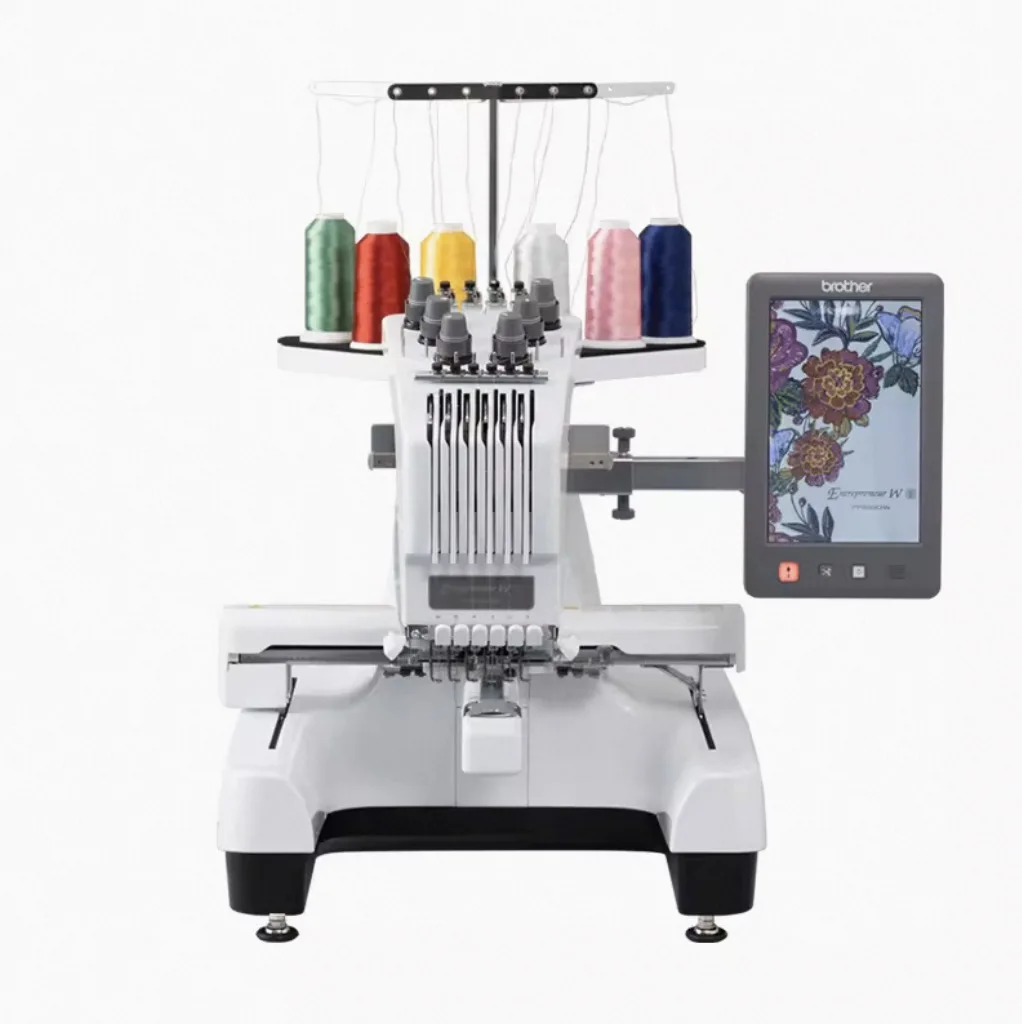 Japan  Brother brand commercial 6 needle computer embroidery machine PR680W embroidery machine