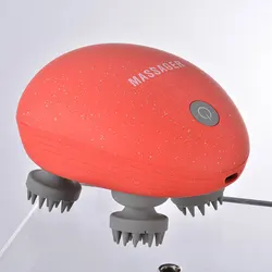 usb octopus waterproof custom logo wholesale smart 4d head massager head electric spa scalp massager