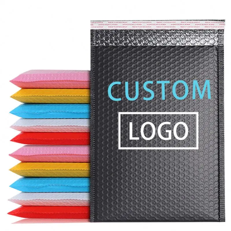 Индивидуальные розовые, золотые, красные, металлические пузырчатые конверты, конверты, сумки, конверты, конверты, Поли Конверты, пузырчатые конверты