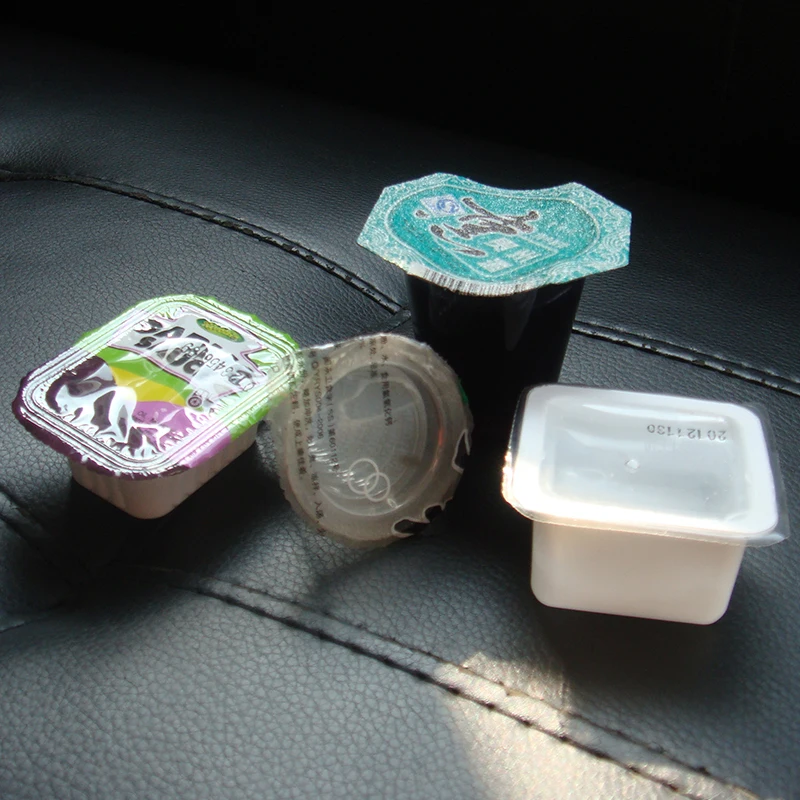 Jelly Pudding Cup Fill Seal Machine Equipment Assembly Line Pudding Ice Cream Christmas Pudding Cup Filling Packing Machine