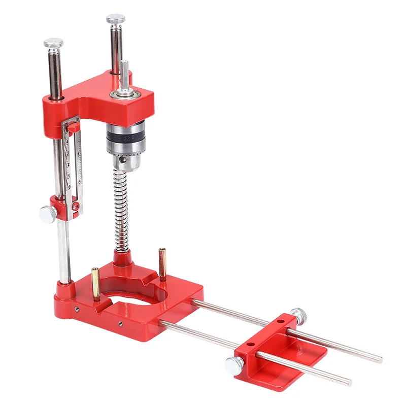 Precise Portable Woodworking Drilling Stand Positioning Support Drill Stand Positioner