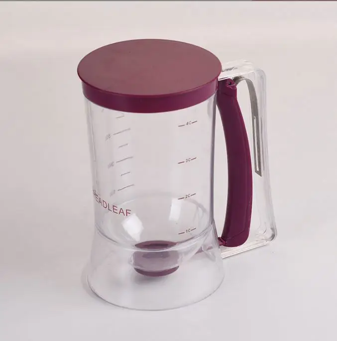 Pancake Batter Dispenser - Perfect Baking Tool for Cupcake Waffles Muffin Mix Crepes