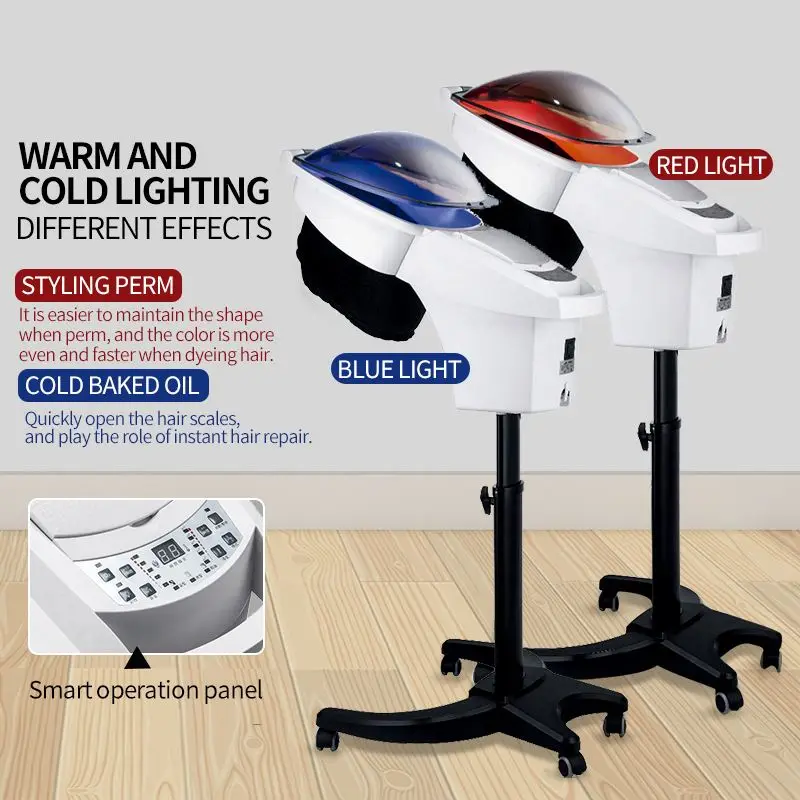 Cocnsie Home Beauty Salon Equipment Hair Steamer With Stand For Beauty Salon Hair Steamer Machine Professional