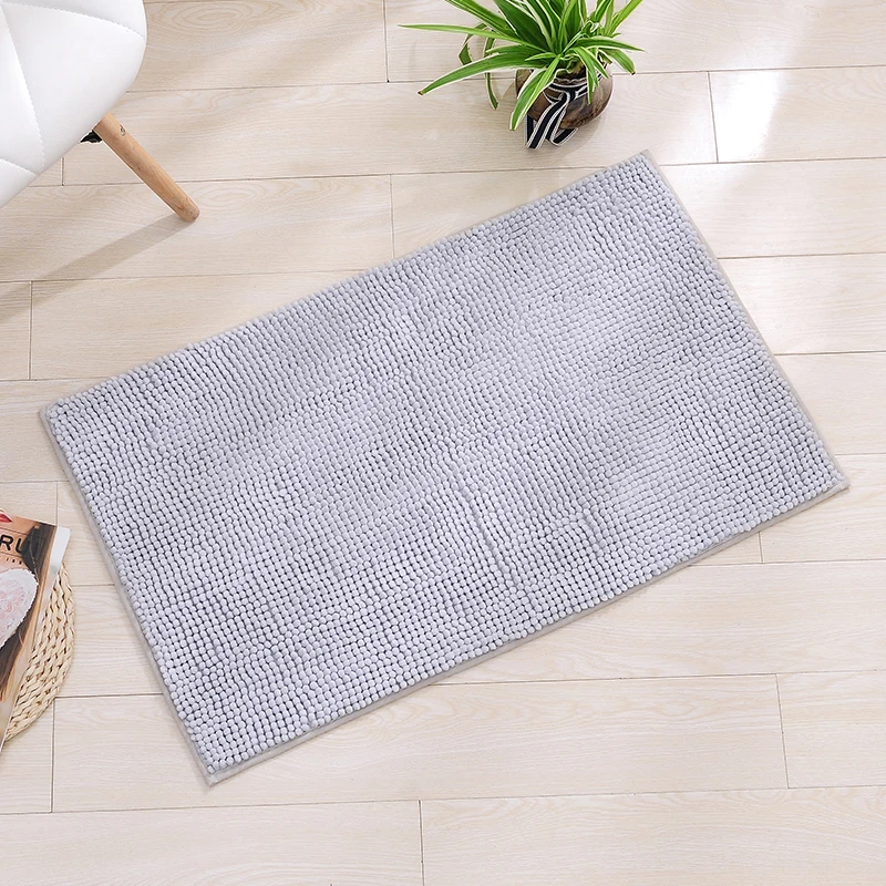 Симпатичный мягкий водопоглощающий Коврик для ванны из ворса и синели на заказ, нескользящий Коврик для ванны