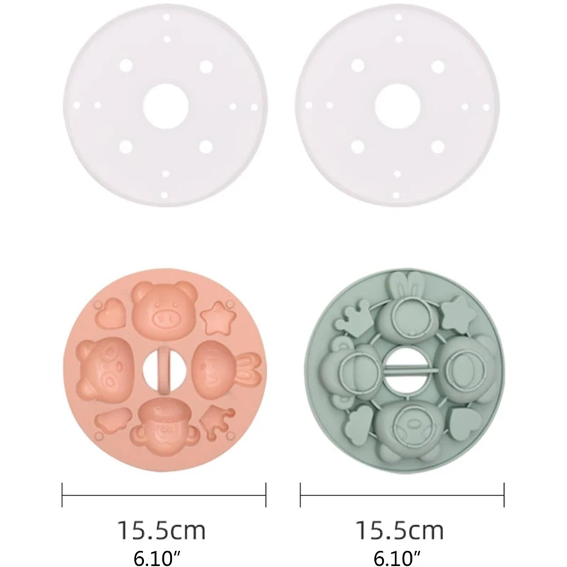 Kitchen Restaurant Baking Gadget Mould High/low Temperature Resistant Silicone Durable Jelly Chocolate Making Mold