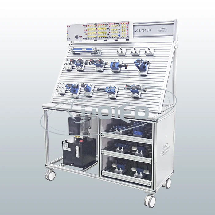 CFH-113 Electro Hydraulics Trainer with Drawer Practical Hydraulic Teaching Kit Vocational Equipment