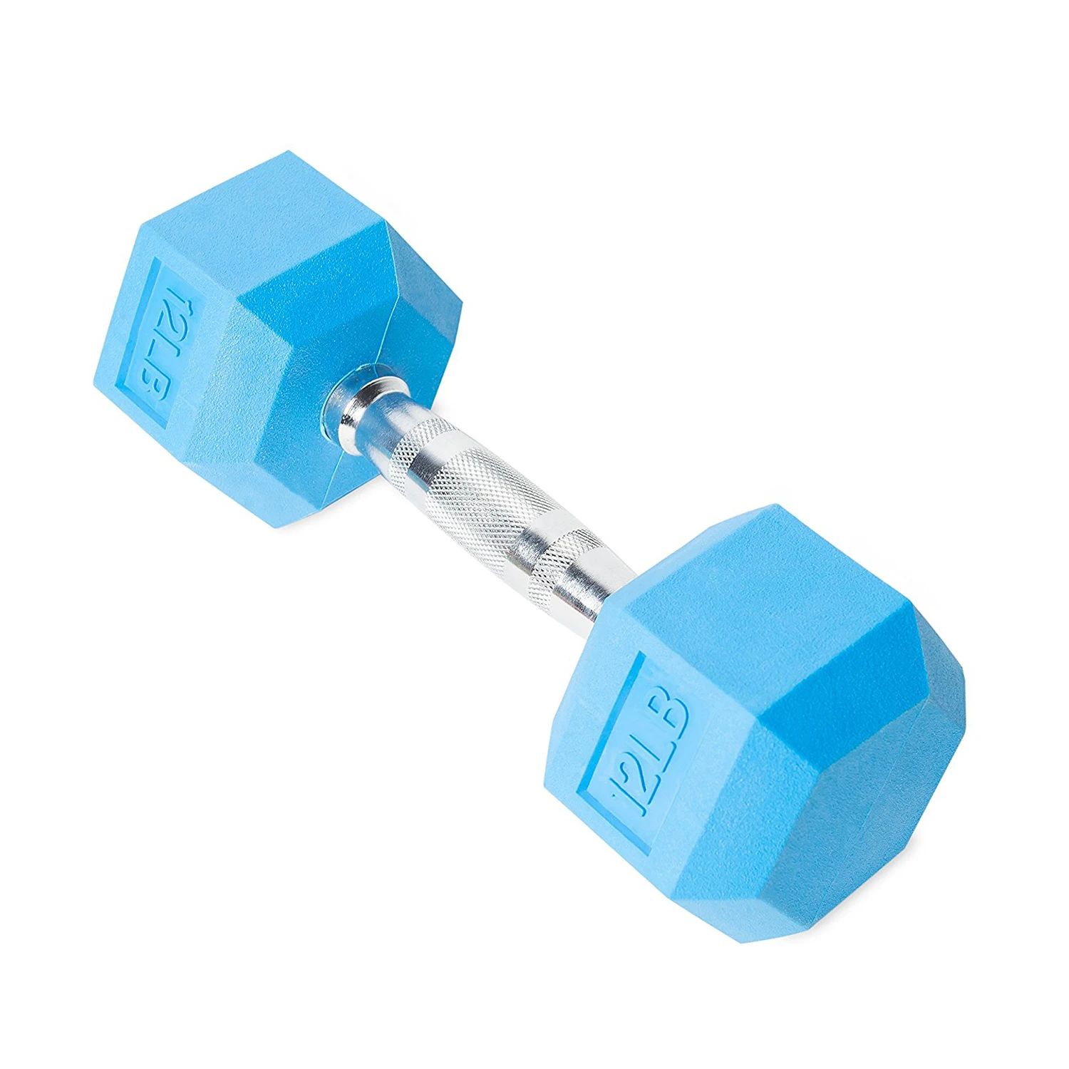 Colorful Fitness Gym Basic Equipment Rubber Coated Hex Dumbbell Set Opp Bag Muscle up Training / OEM 60 Days