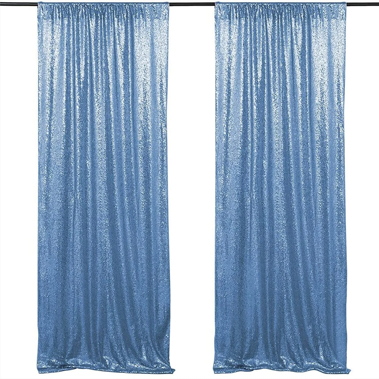 Weekly Deal Sequin Glitter Gold Backdrop Curtain Drape for Wedding Decoration
