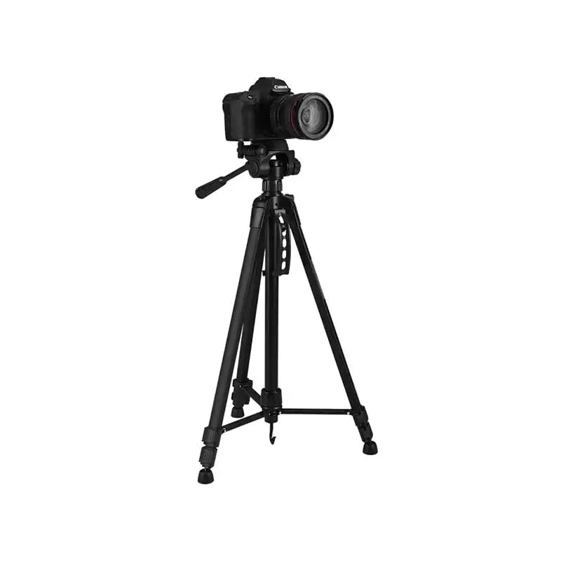 
China manufacturer phone tripod net weight 1.28KG hand lift aluminum alloy 1.6m tripod stand 