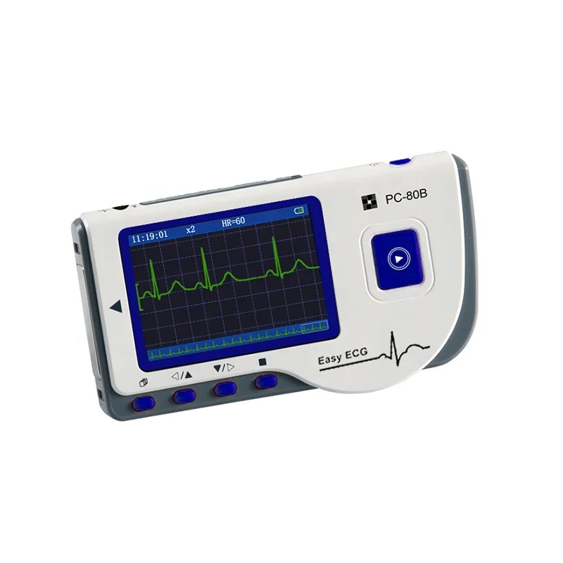 PC-80B Creative Bluetooth Heart Monitoring Electrocardiogram Portable Electrocardiograph Ecg Monitor Ekg Machine At Home