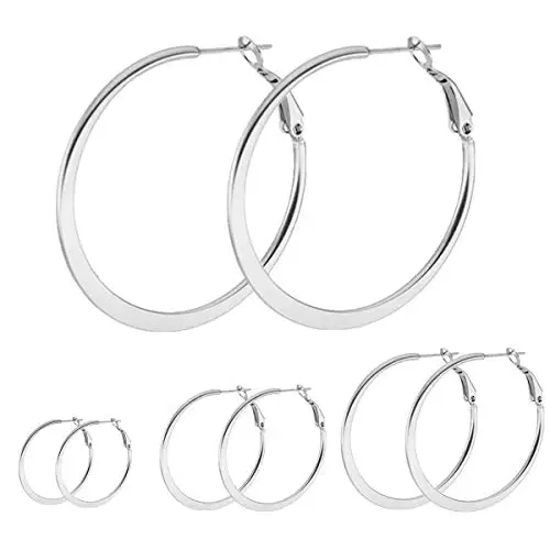 Chinese Most Popular Earrings Fashion Popular Exaggerated Punk Wind Circle Hoops Earrings Women Gold Big Round Earring Hoop