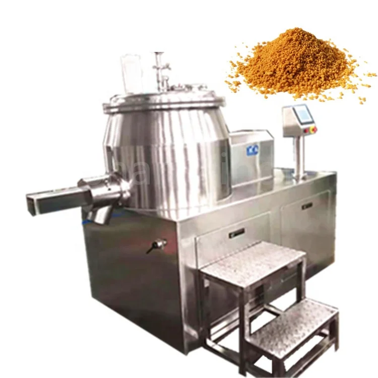 Instant Coffee Powder Roll Compactor Laboratory Granulator Mixing Granulating Machine