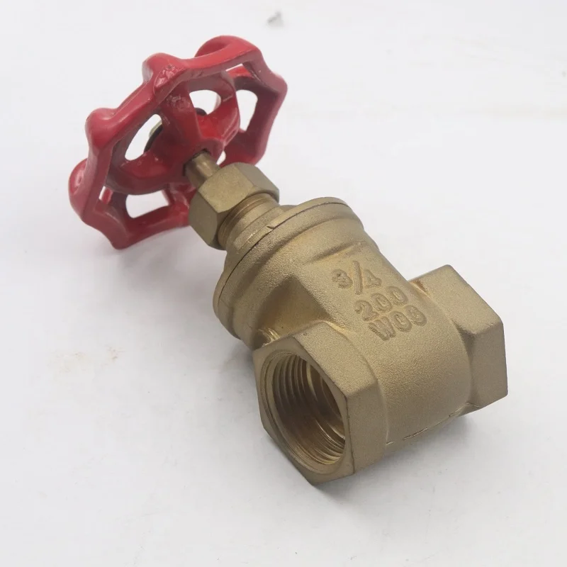 15mm brass water compression gate valve