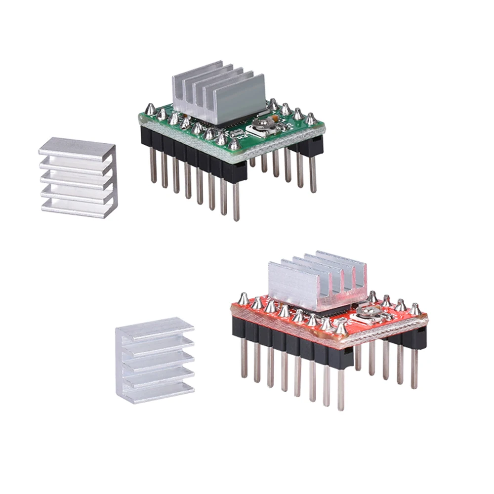 3D Printer Parts StepStick With Heat sink Carrier Reprap RAMPS 1.4 1.5 1.6 MKS GEN A4988 Stepper Motor Driver