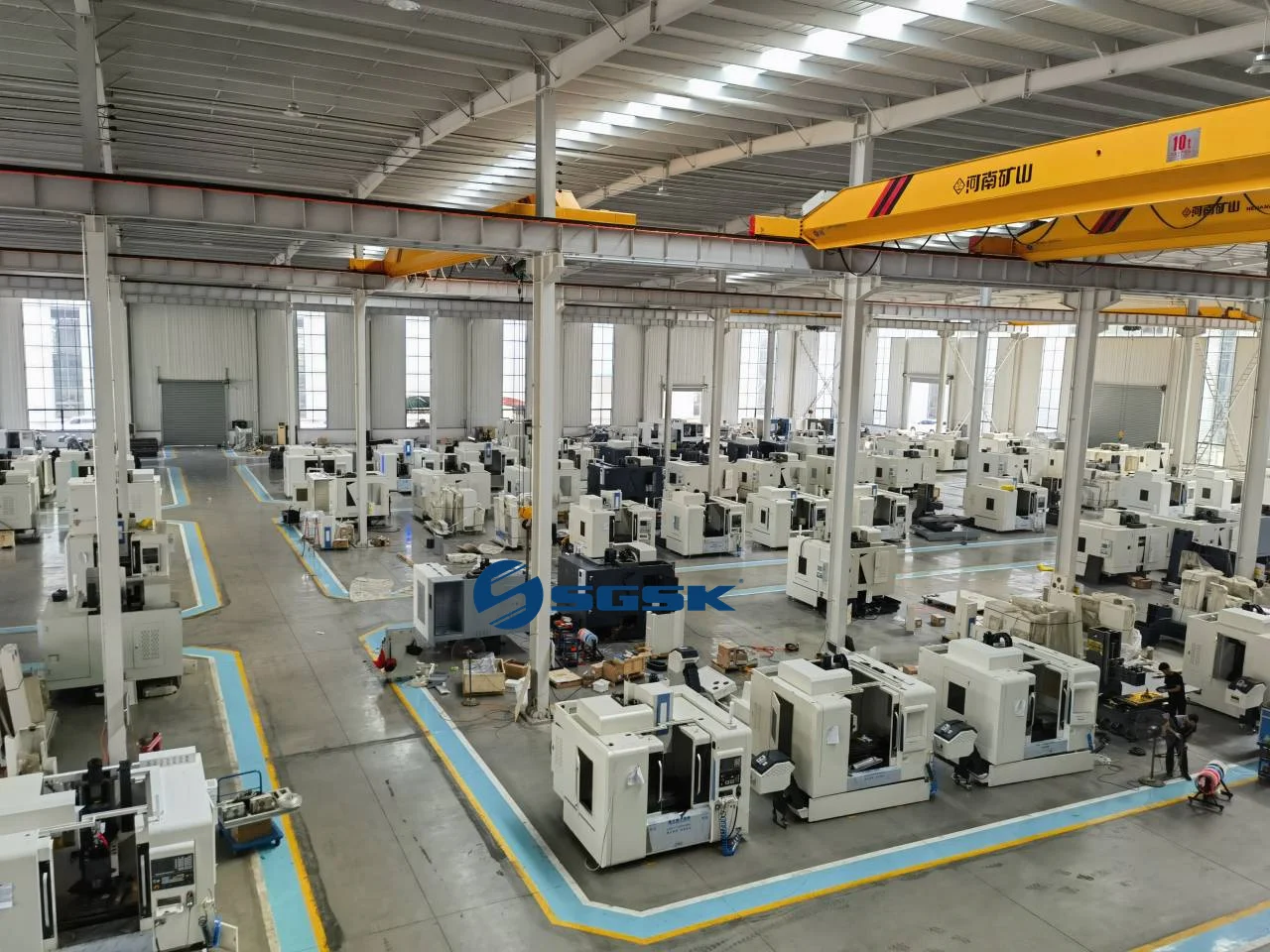 Bar feeder for cnc torna lathe TCK6340S 5 axis cnc turning machine