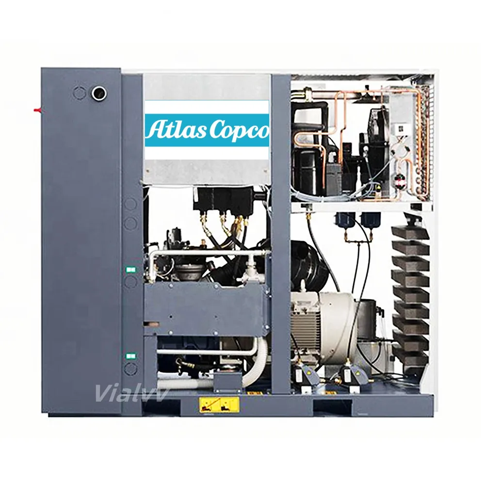 GA75 Atlas Copco 75kw GA 75 GA75VSD+ Screw Air Compressor AtlasCopco 75 kw 100 hp Atlas GA75 VSD 100hp AirCompressor