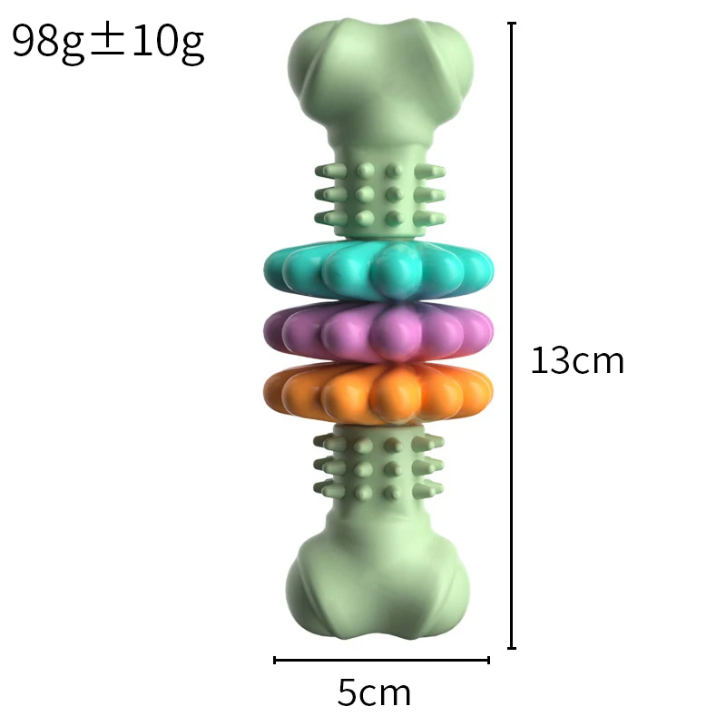 new Petal Bone Teeth Cleaning Chew Toy for Large Dogs Pet Interactive Toys Bones Dog Candy Toothbrush Treat Tools