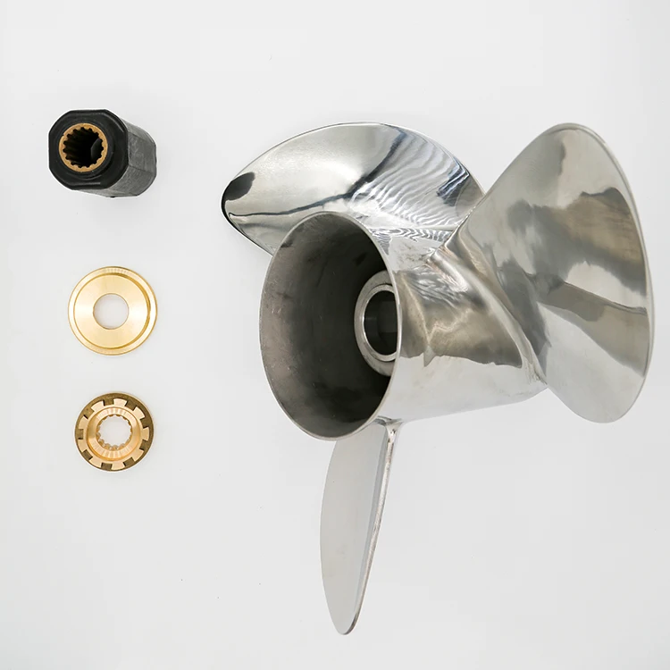 
Flish Propeller Boat Stainless Steel Propeller for Mercury Outboard Engine 150-300HP 16 x 21 