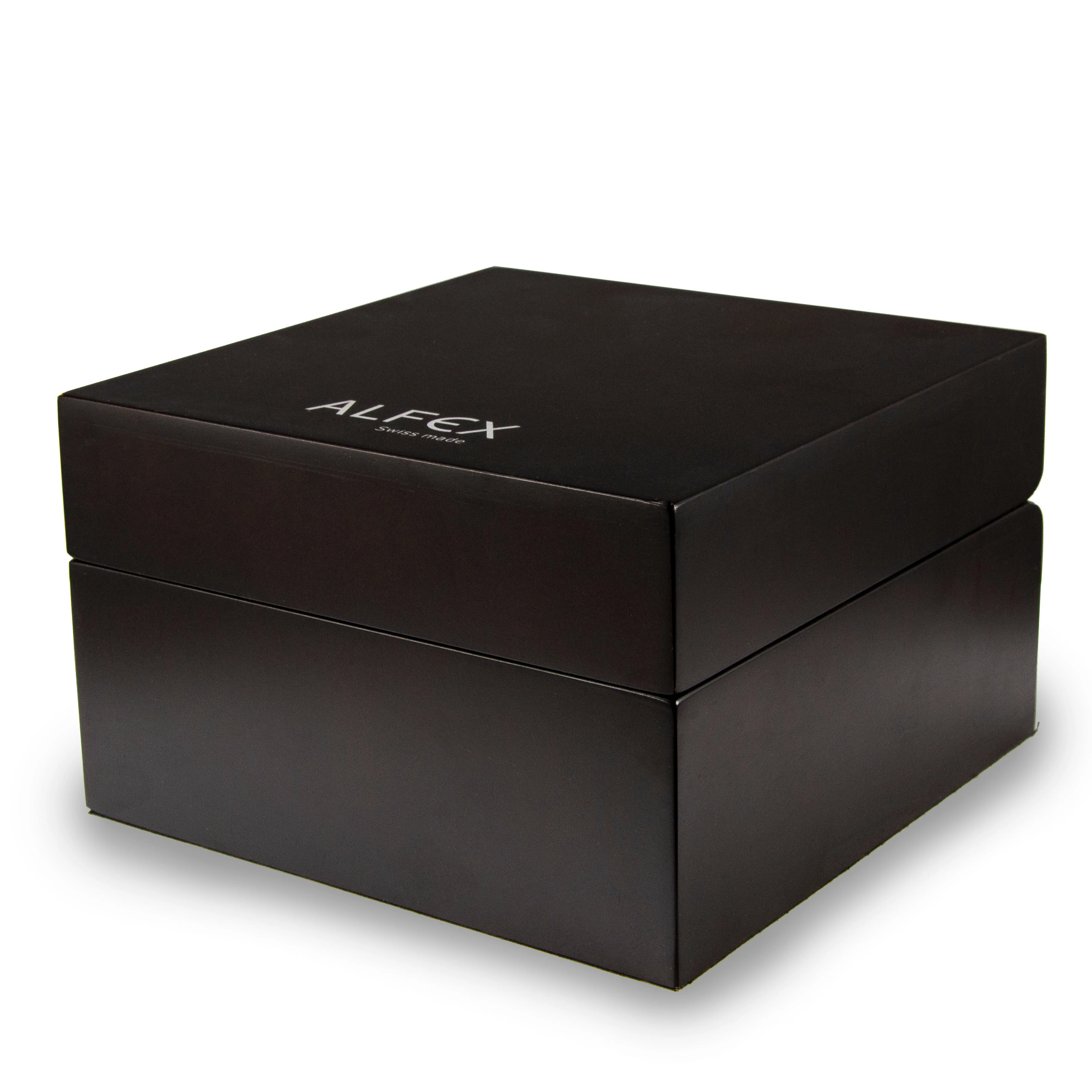HIgh Eng Custom Packaging Showcase Black Wood Luxury Watch Box