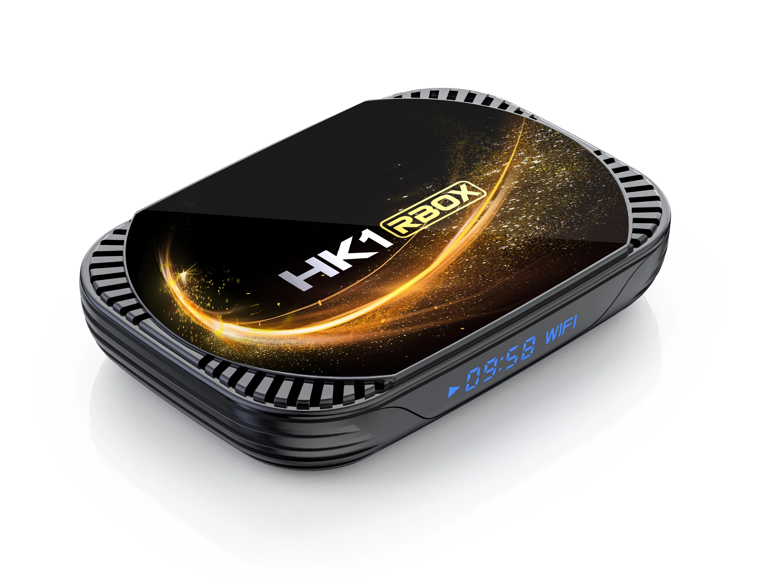 2022 New Design HK1 RBOX-X4S Amlogic S905X4 Dual WIFI android 11 4gb 64gb Quad Core 8K Support 10/100M tv box HK1