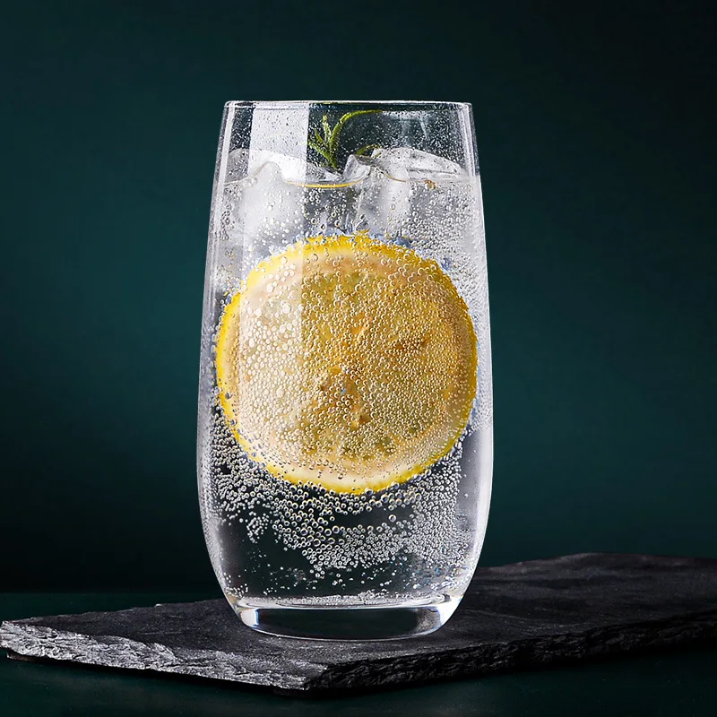 Popular 550ml Lead-free bar Wine Bear Juice Beverage Hypo Highball Glass Water Glasses Bottle