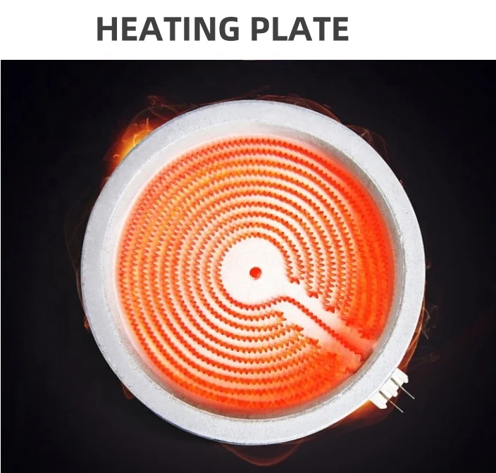 Wholesale 2000W stainless steel electric ceramic stove hot plate 1 burner touch sensor infrared cooker