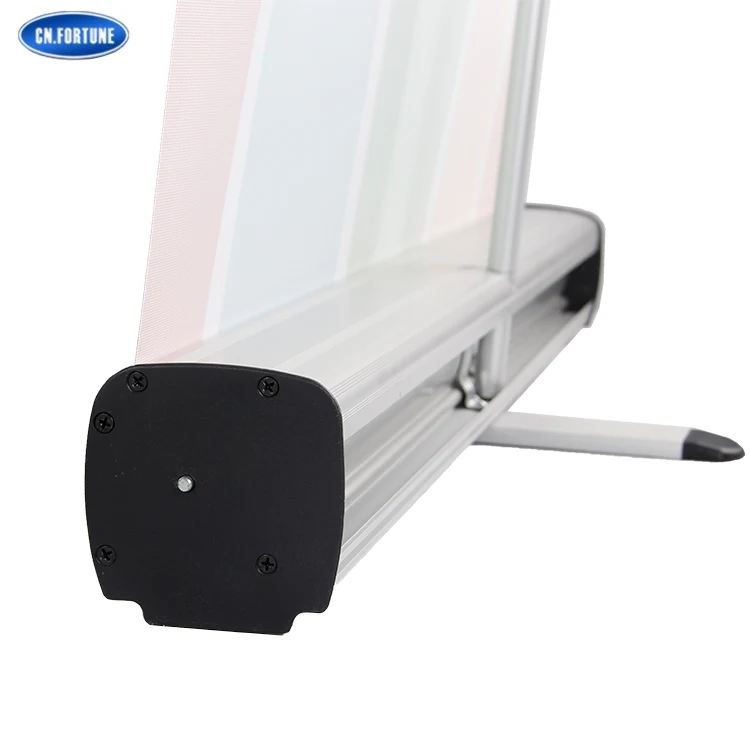 Slim Base Advertising Pull Up Banners,Vertical Retractable Banner Stand,Roll Up Stand Price