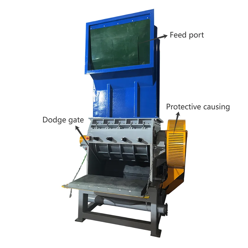 Vertical Plastic Crusher Industrial ABS PP PE PET Bottle Waste Vertical Plastic Crusher Machine