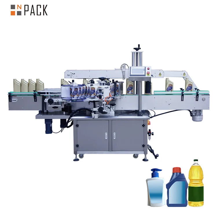 Npack квадратная круглая бутылка для шампуня Двусторонняя наклейка Ручная стирка Автоматическая Этикетировочная машина для винных флаконов наклейка для стеклянных бутылок