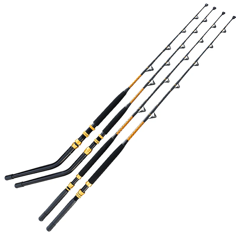 Trolling Fishing Rod Pacific Aluminum Reel Seat Boat Saltwater Rod