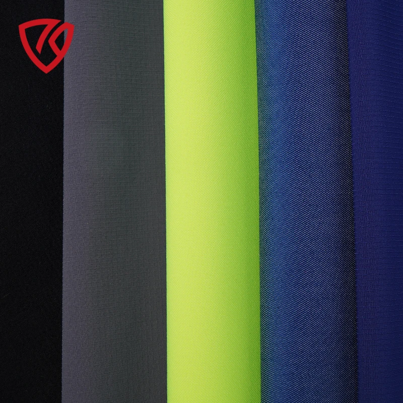 LX Wholesale EN20471 Functional Hi Vis Reflective FR Fabric Fluorescent Fabric Flame Retardant Fabric