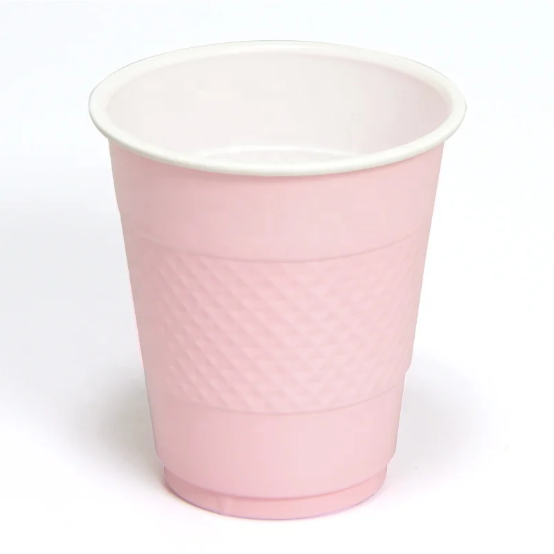 
Custom Color 7oz Disposable Plastic Party Cup 