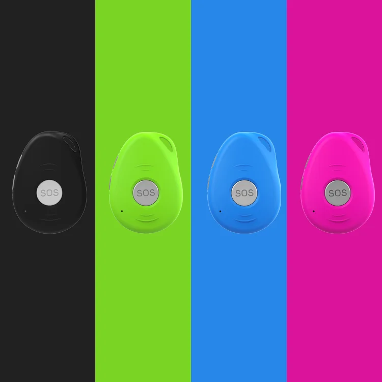 Senior Citizen Watch No Screen SOS Emergency Call Mini 4G Smart GPS Tracker & Locator