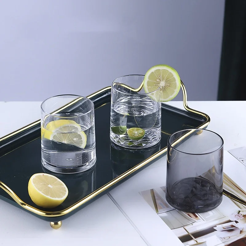 150ml Whiskey Drinking Glasses Food Safe Reusable Clear Plastic Drinking Water Cups Customised Brand Whisky Glass Cup