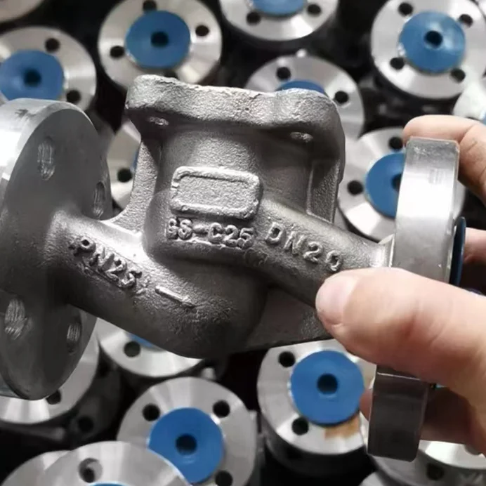 Carbon Steel PN25 PN40 Globe Valve Body