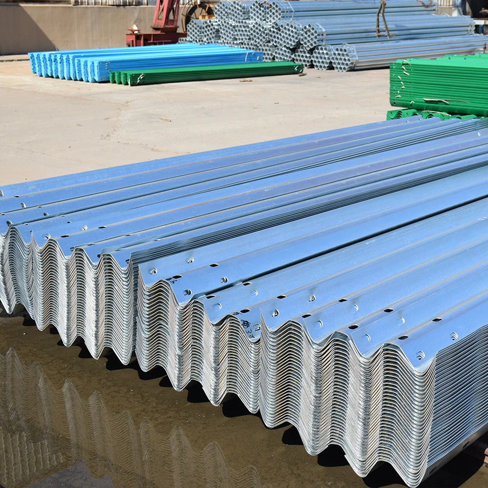 Used Guardrail Post Highway Fence Price Aashto M180 Galvanized Steel Highway Guardrail Used Guardrail Plate