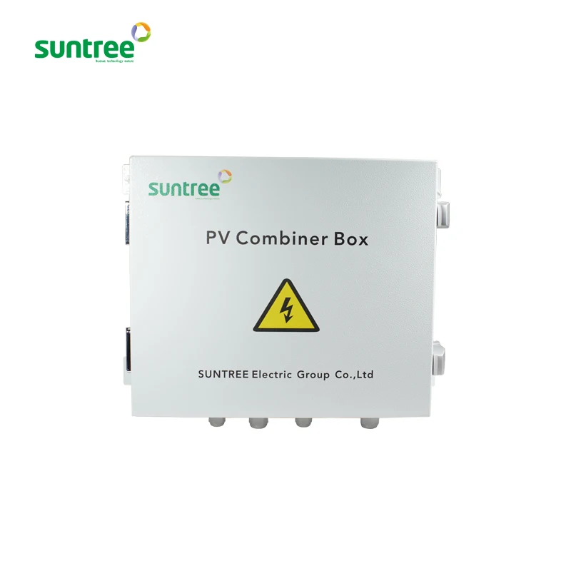 Photovoltaic iron shell pv solar power convergence combiner box wite 2 string