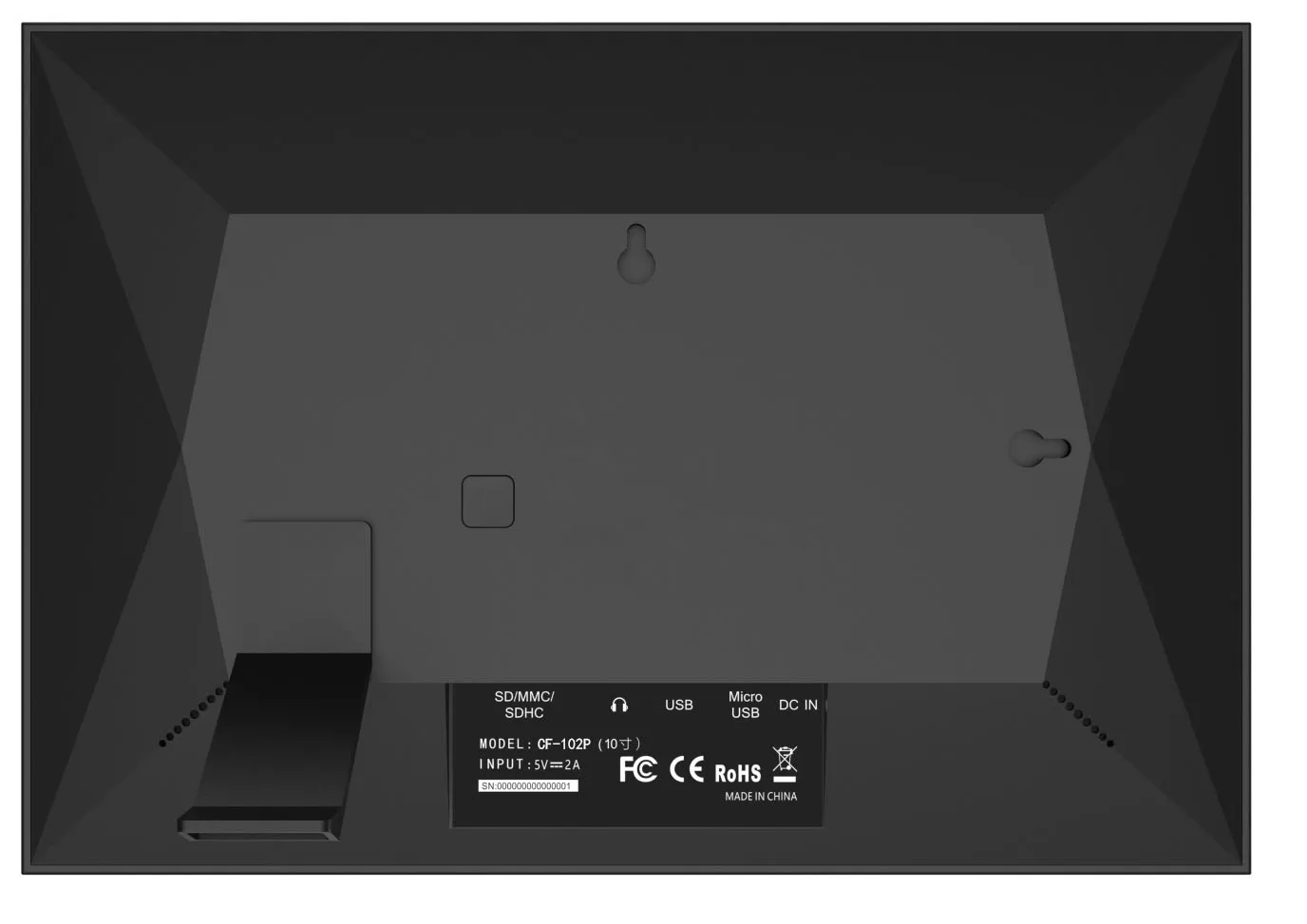 10 Inch Cloud Smart Video Frameo 1280*800 IPS Digital Picture Frame Wifi Moldura Digital Photo Frames for home living