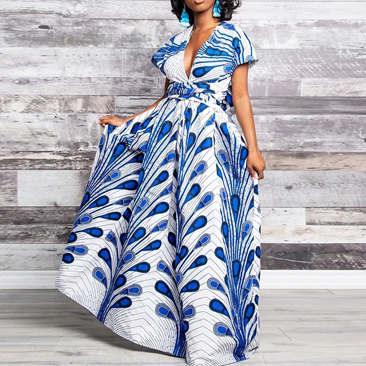 YIZHIQIU 2019 best selling products african clothing kitenge dress designs