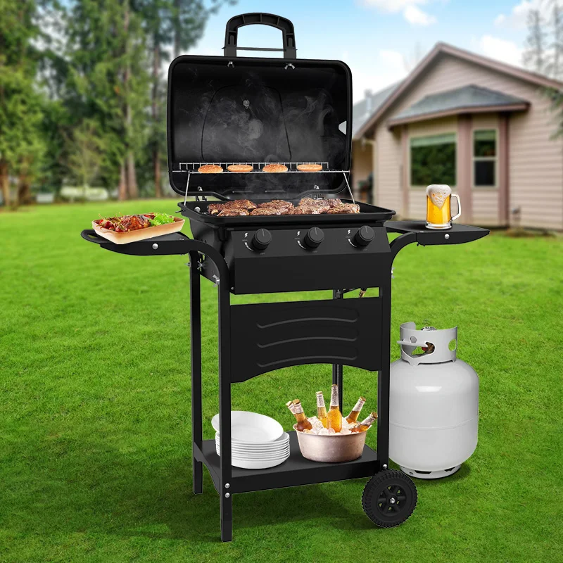 Портативный газовый гриль для барбекю