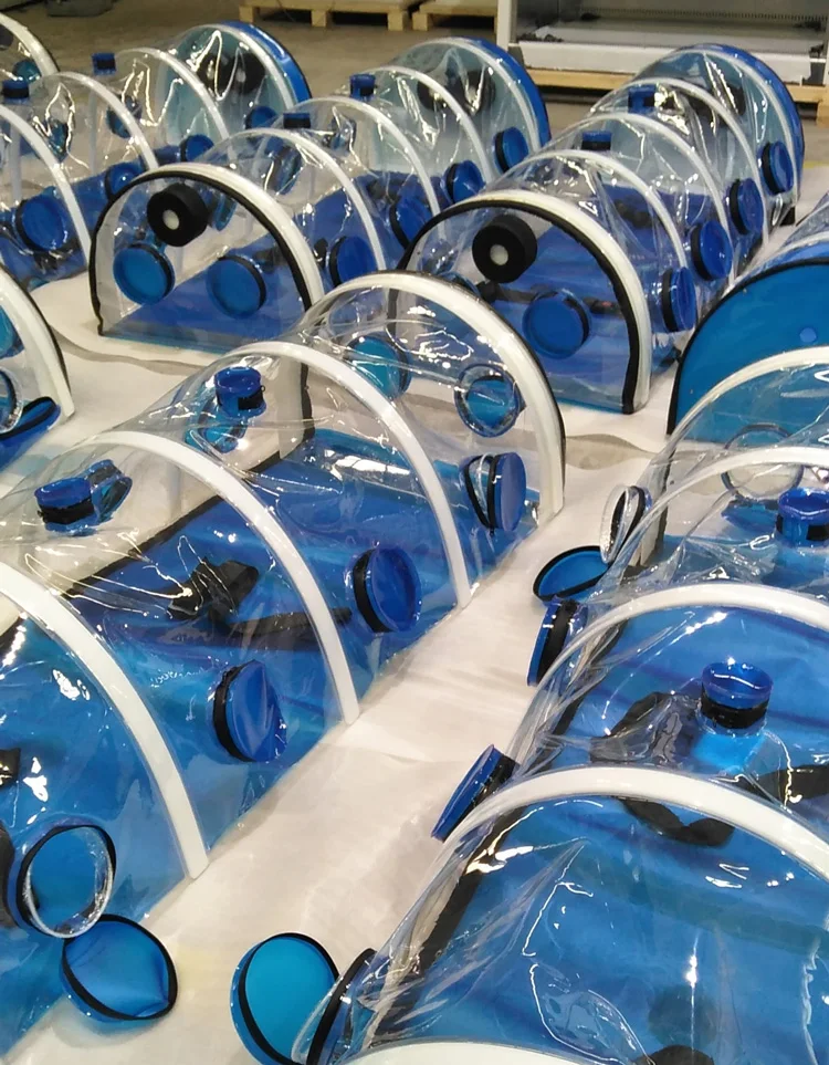 MY-K028A-N medical ambulance hospital fold negative pressure isolation stretcher