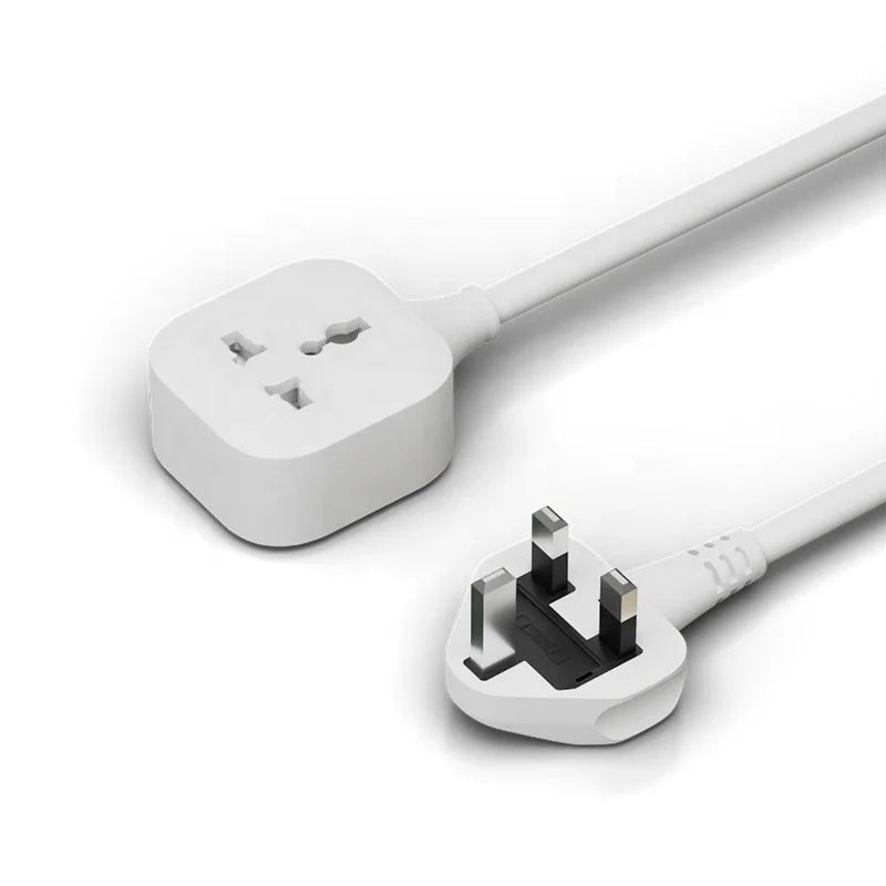 OEM UK power cable Universal international Outlet Socket Plugs Extension Cord 4000W Big Power Plug Electrical Strip