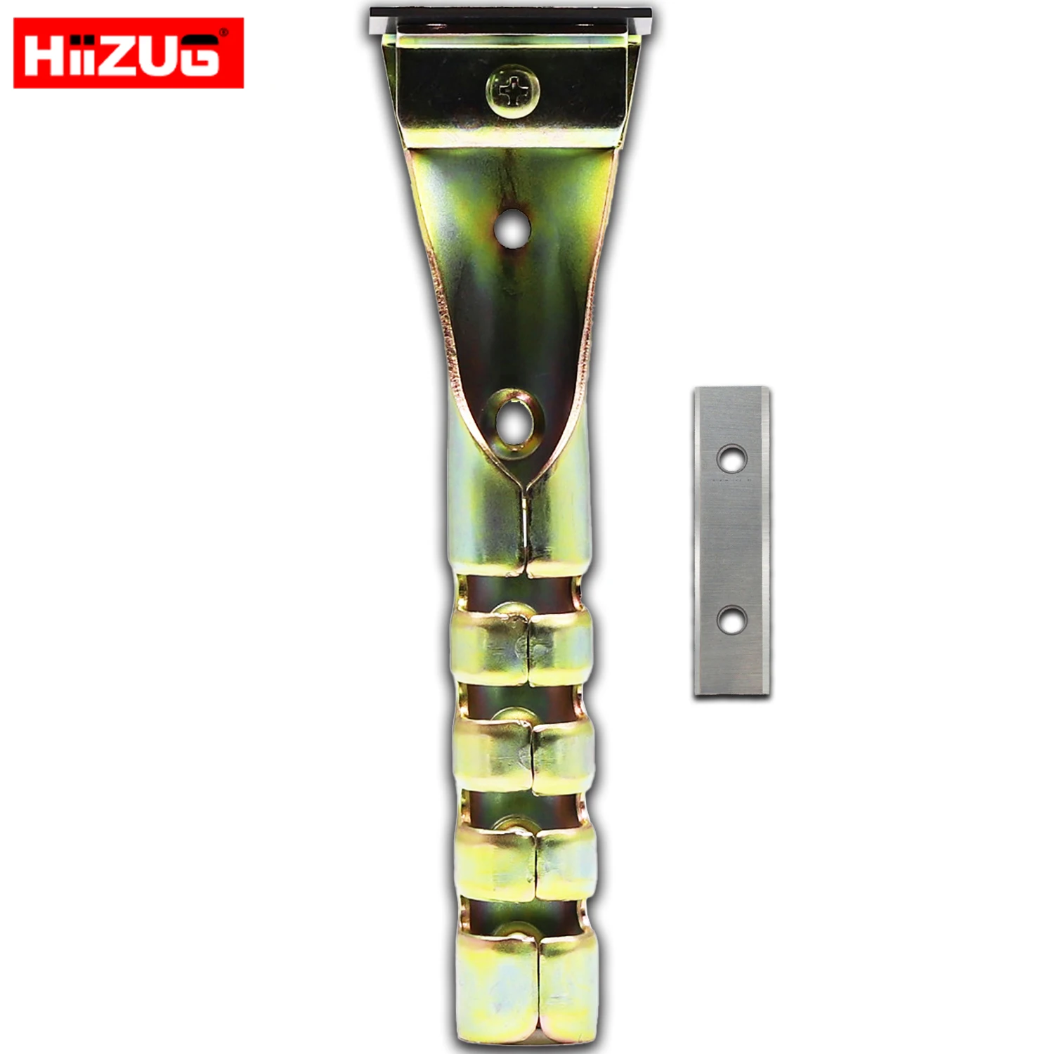 50 mm Tungsten Carbide Scraper with Double Edge Reversible Replacement Carbide Inserts Blades for Removing Stain