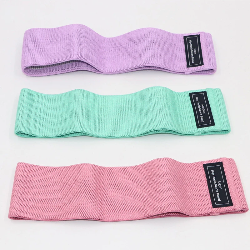 soft durable elastic Yoga bands stretching, new material bands for pull-up resistance exercise
