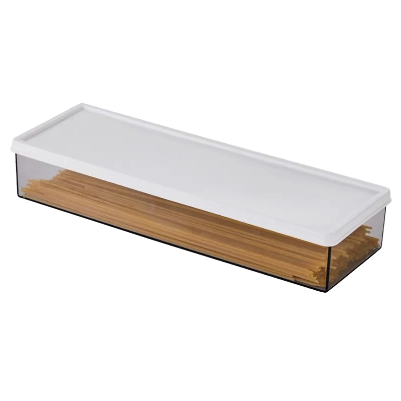 Plastic Storage Container Food Grade Pasta Plastic Box Spaghetti Container Storage box
