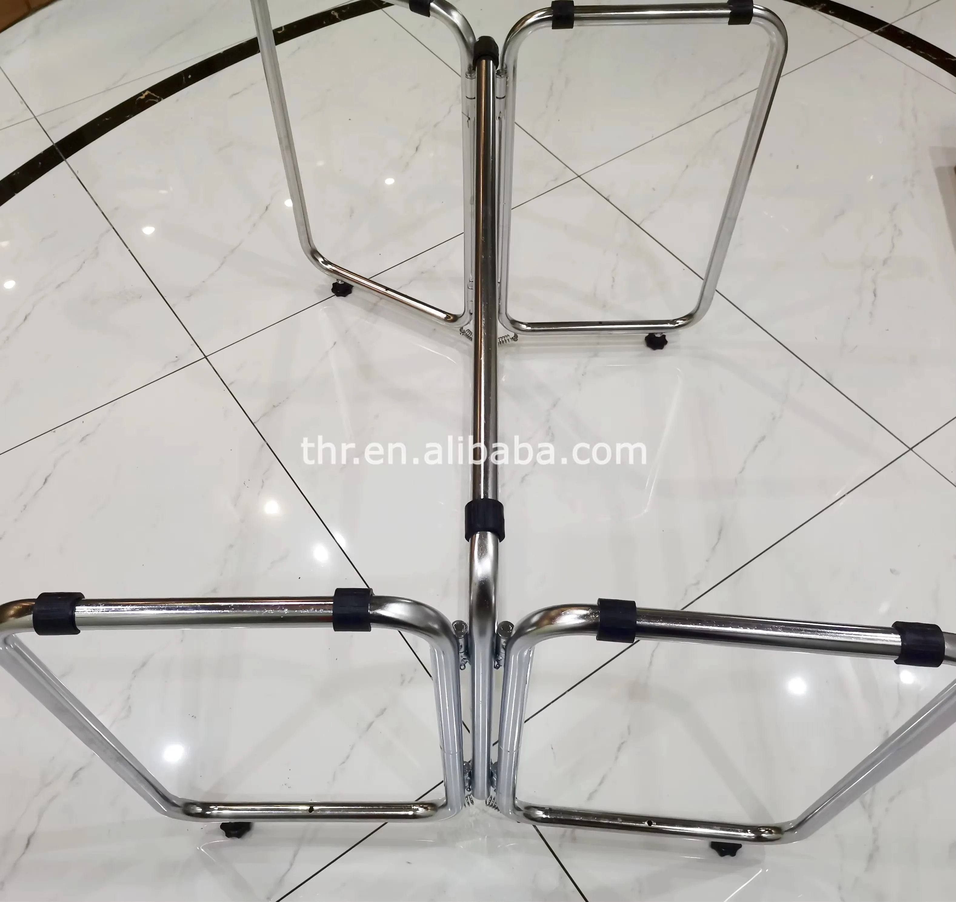 THR-9 Funeral Products Metal Catafalque Casket Church Trolley for Sale