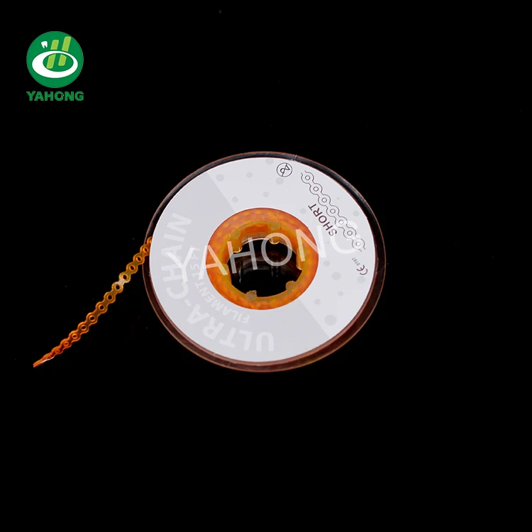 Dental Orthodontic Elastic Rubber Band Chain Short Type Power Chain for Mini Roth Brackets