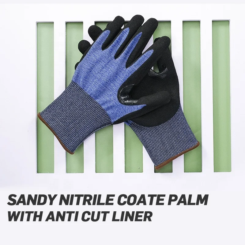 18 G AIR-SKIN Cut Resistant Gloves with Extreme Light weight Thin Level 5 Wire Metal Gloves for Refined Work Touch-screen gloves