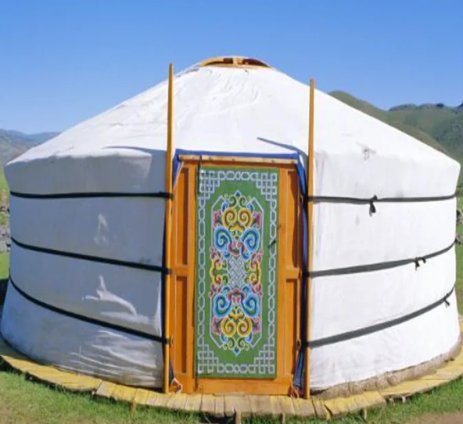 Mongolian Bamboo Craft Tent Yurt for Family Events